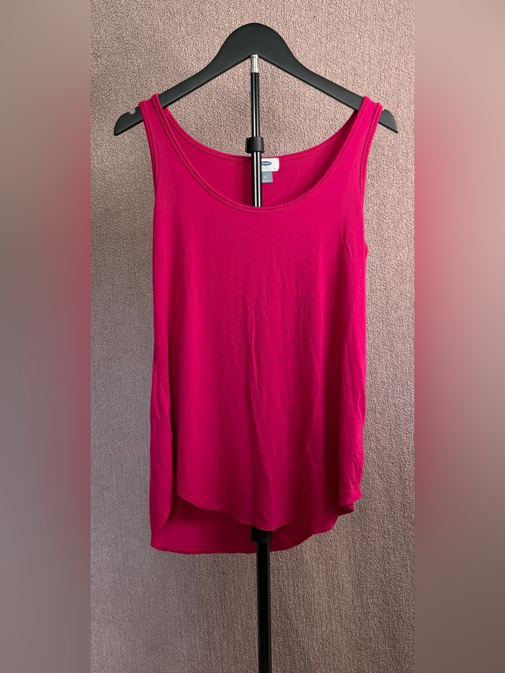Old Navy Bright Fuchsia Scoop Neck Tank